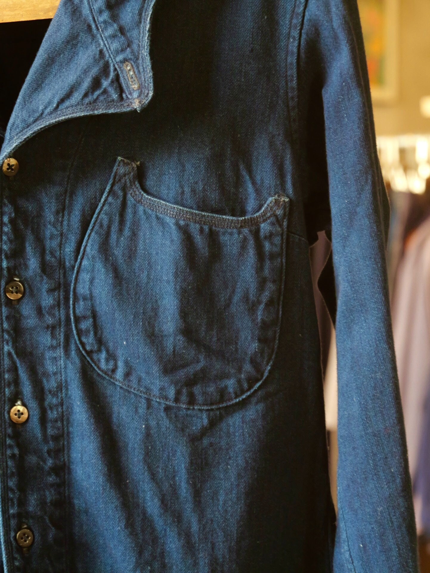Kapital Thin Denim Shirt Jacket