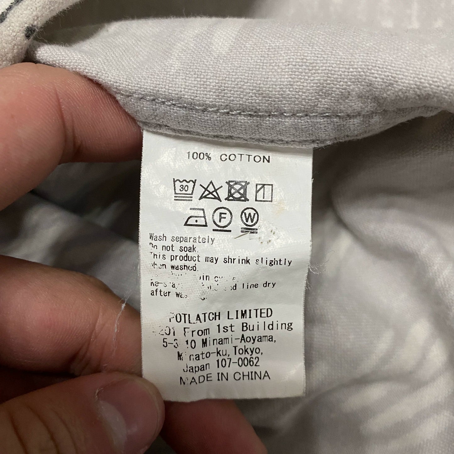 CAVEMPT Flannel Shirt Jacket