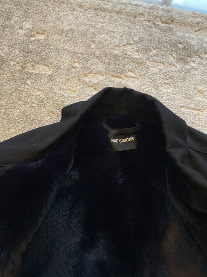 Raf Simons Faux Fur Coat Size S