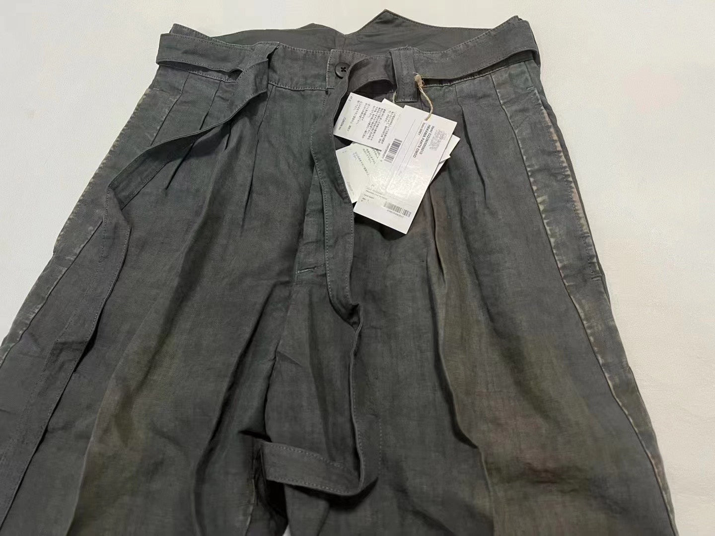 VISVIM 23 ICT HAKAMA PANTS DMGD
