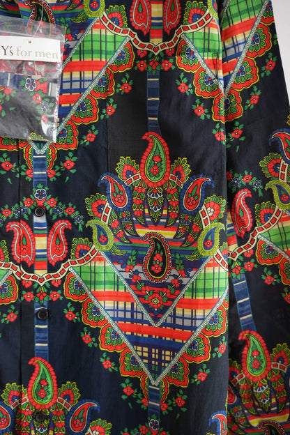 Yohji Yamamoto Silk Printed Shirt 04ss