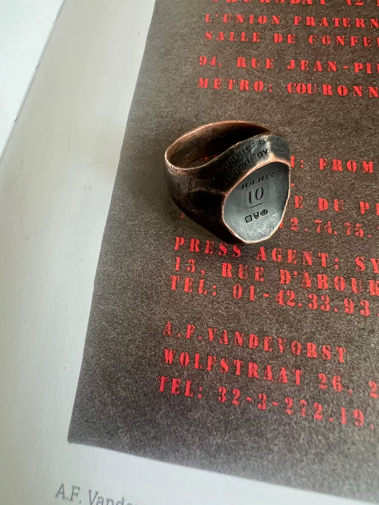 Julius 7 Industrial Silver Ring Limited Edition