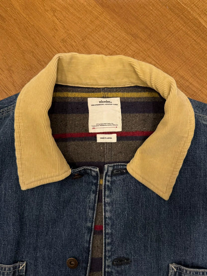 visvim 22AW Jumbo Coverall Denim Jacket