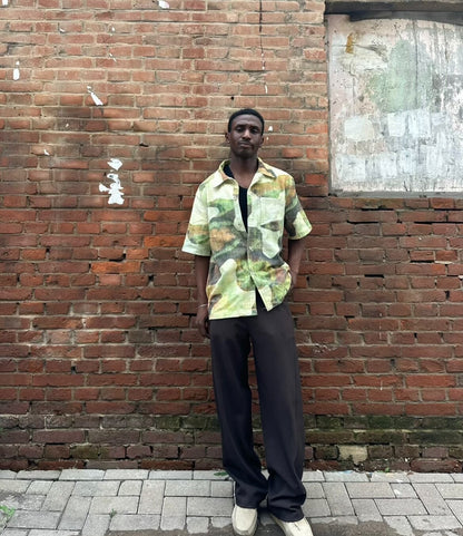 Our Legacy Camouflage Short Sleeve Shirt