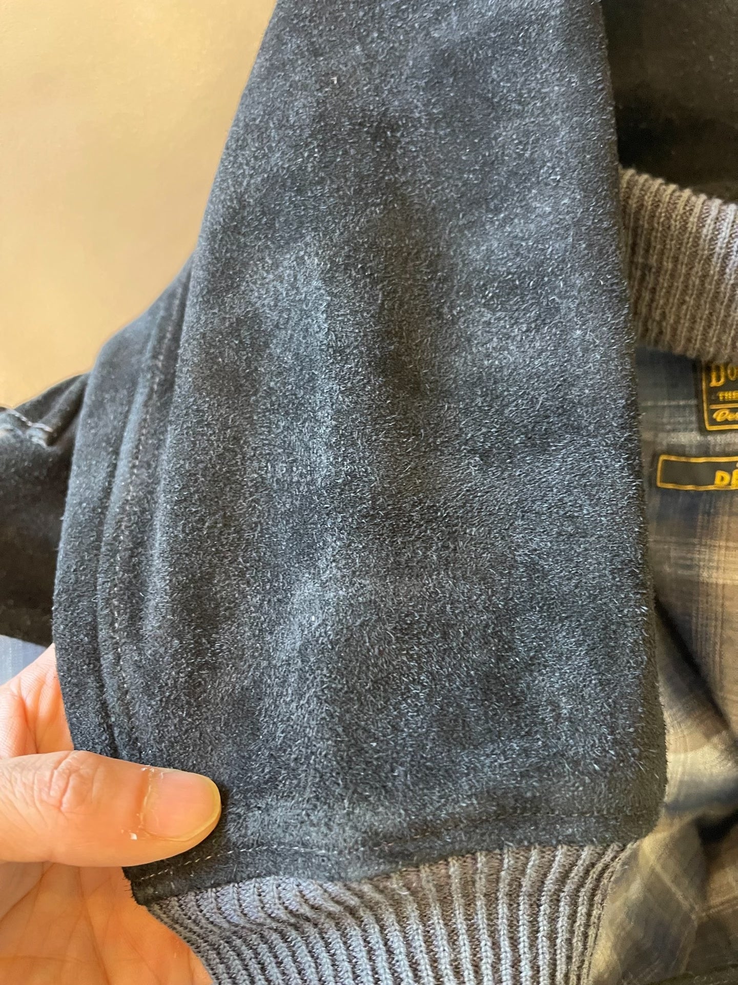 RRL Ralph Lauren Suede Aviator Jacket