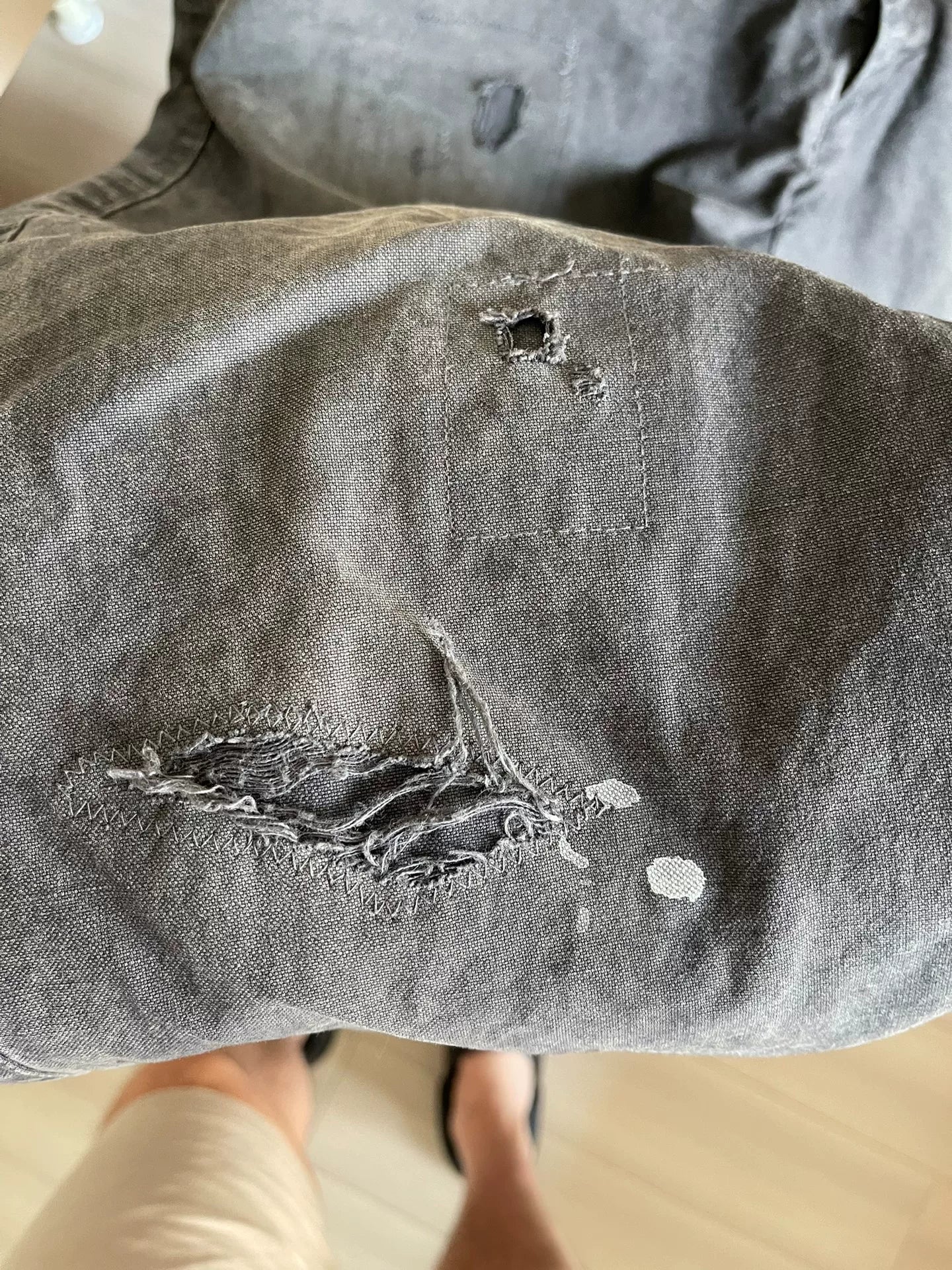 visvim Distressed Overalls 21ss
