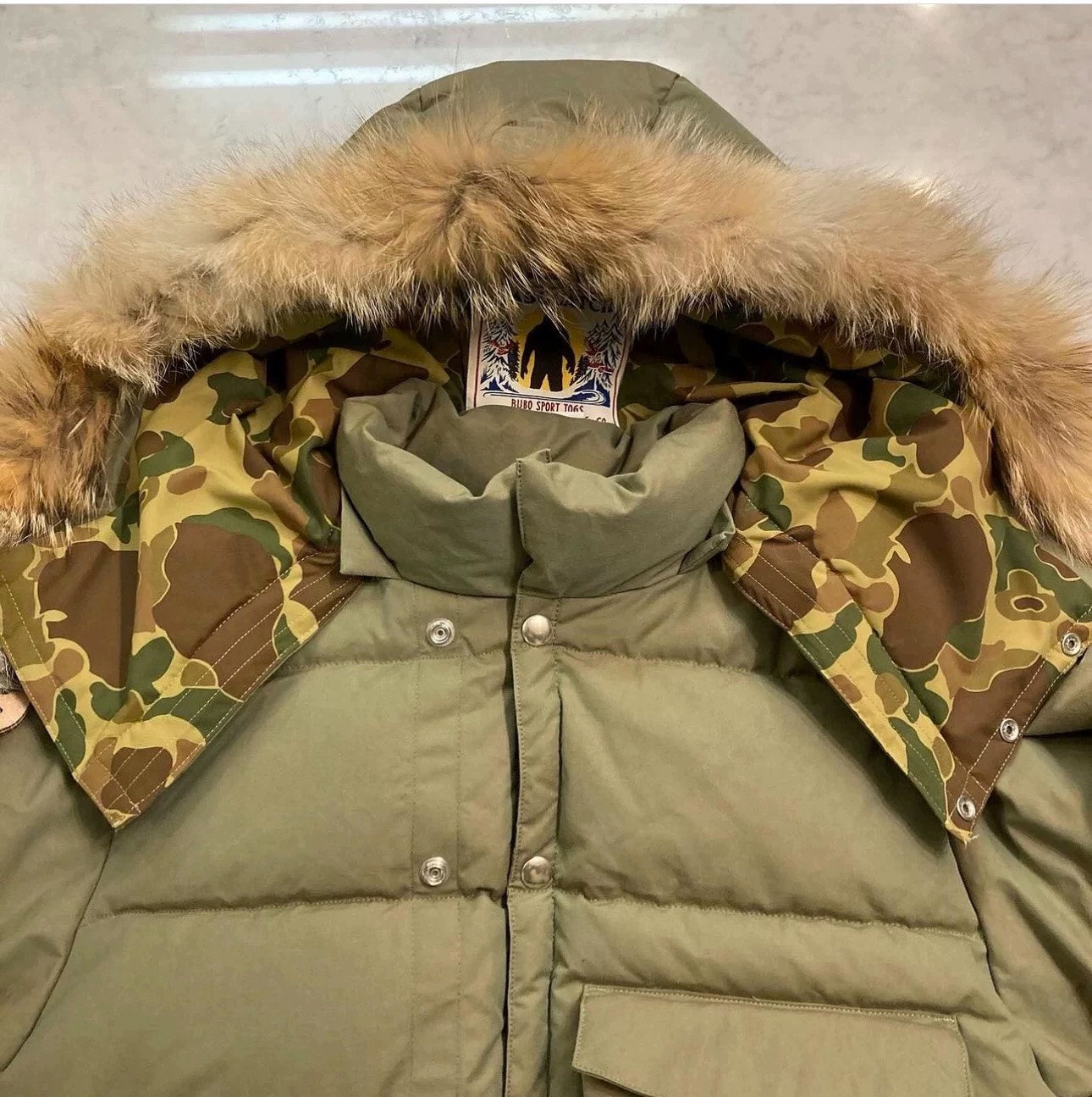 Freewheelers Sasquatch Master Shield Down Jacket