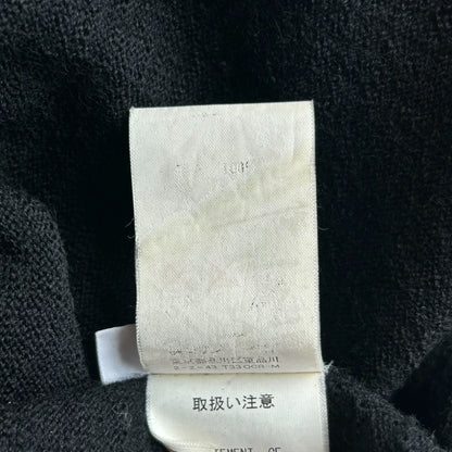 Yohji Yamamoto Black Wool Cardigan