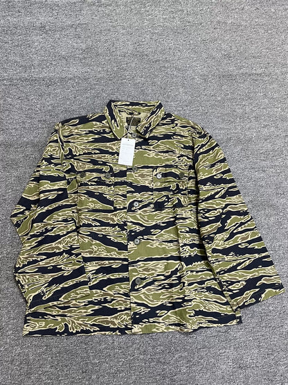 wacko maria camouflage tiger head jacket