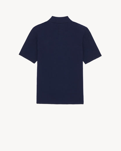 Saint Laurent Men's Cotton Short-Sleeve Polo