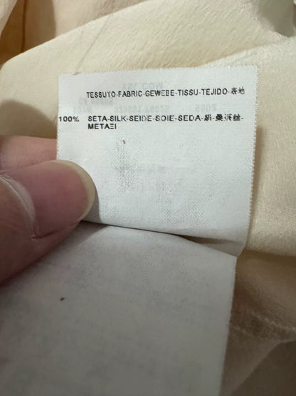 Saint Laurent Beige Silk Classic Shirt