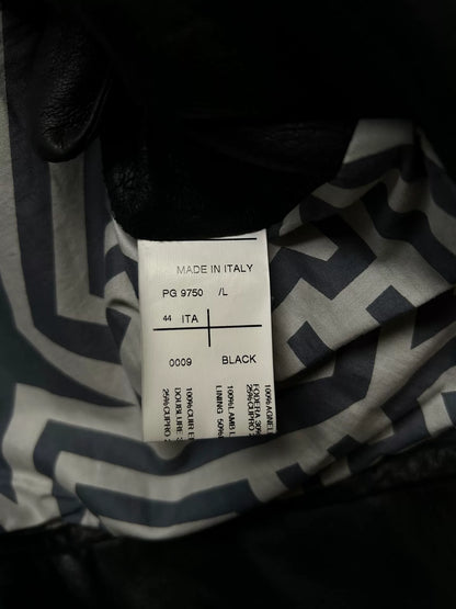 detachable zippered leather jacket by gareth pugh