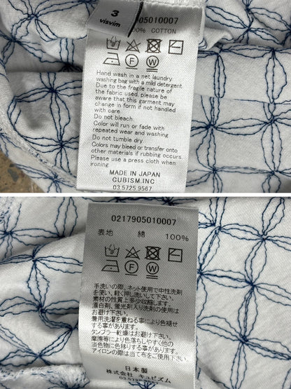 Visvim Nagoya Limited Sashiko Jumbo Tee