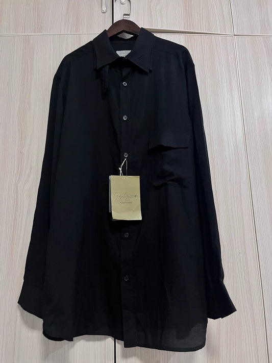 Yohji Yamamoto Layered Collar Shirt