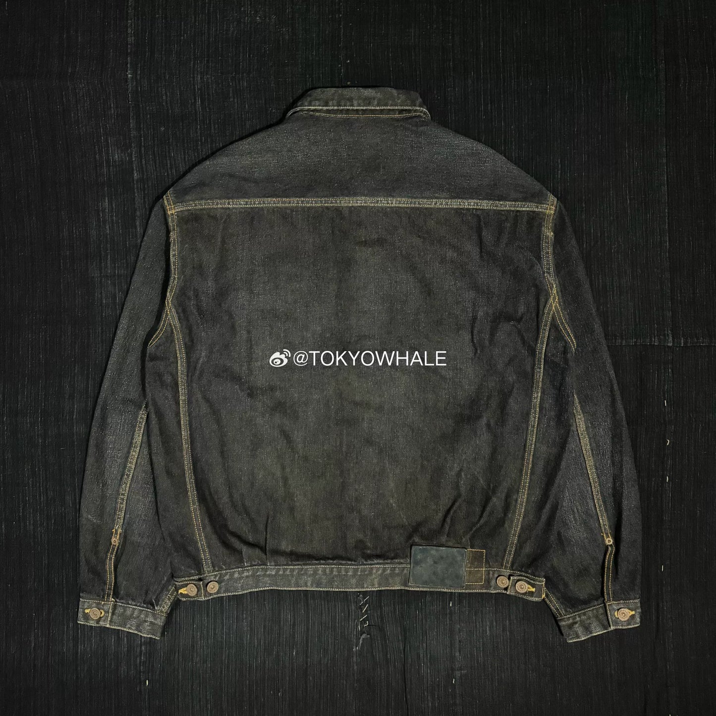 VISVIM 101XX DMGD MUD Denim Jacket