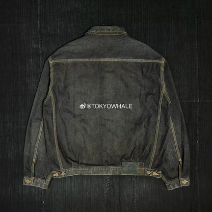 VISVIM 101XX DMGD MUD Denim Jacket