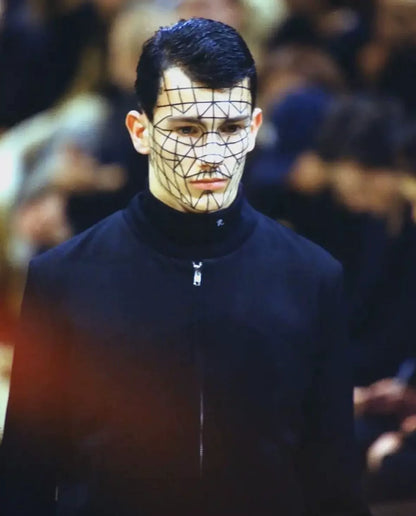 raf simons aw 1998 leather bomber jacket