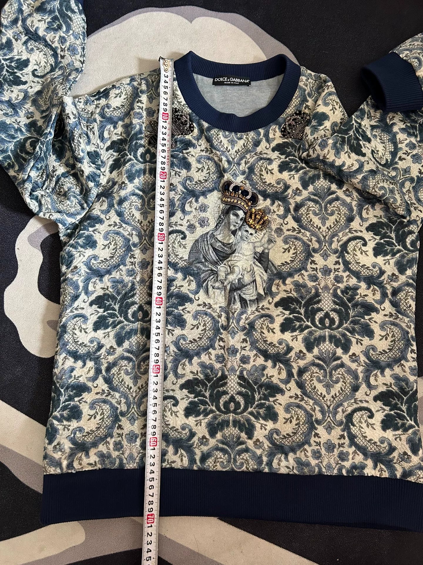Luxury Dolce & Gabbana Embellished Sweatshirt
