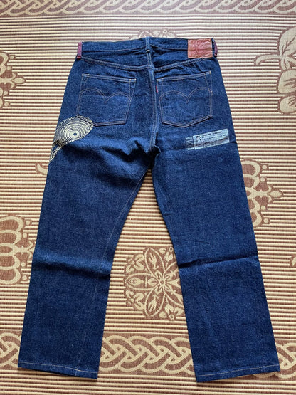 Levi's 501xx Atomos Nissan Raw Jeans