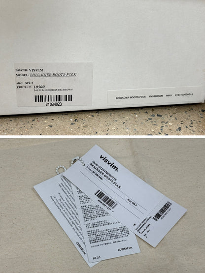 Visvim Brigadier Boots-Folk for Men