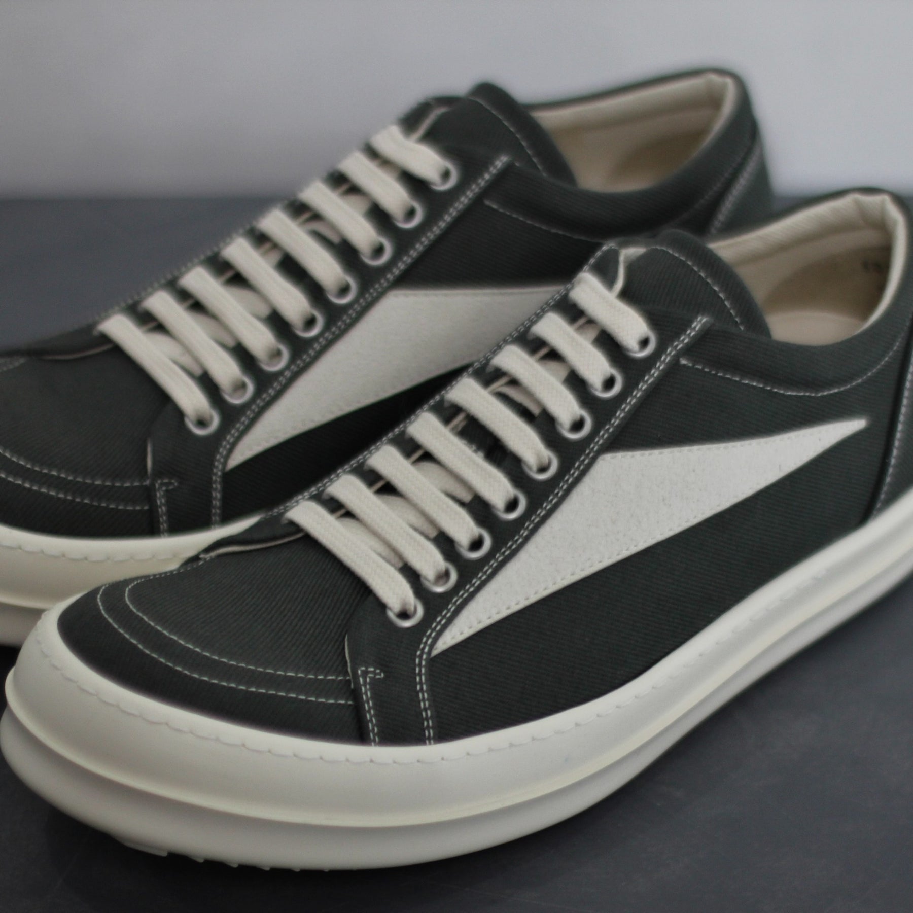 Rick Owens Canvas Vans