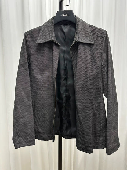 Yohji Yamamoto Black Pigskin Jacket
