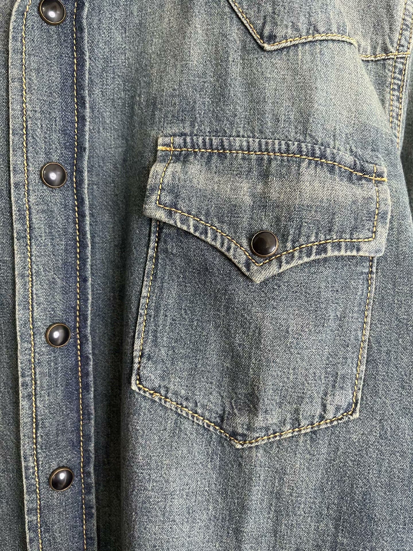 Saint Laurent Vintage Western Cowboy Shirt