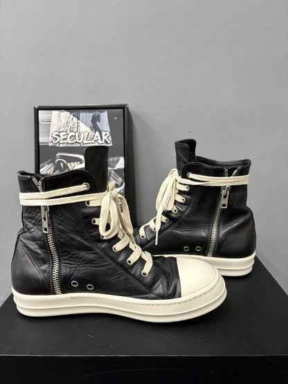Rick Owens Leather Sneakers