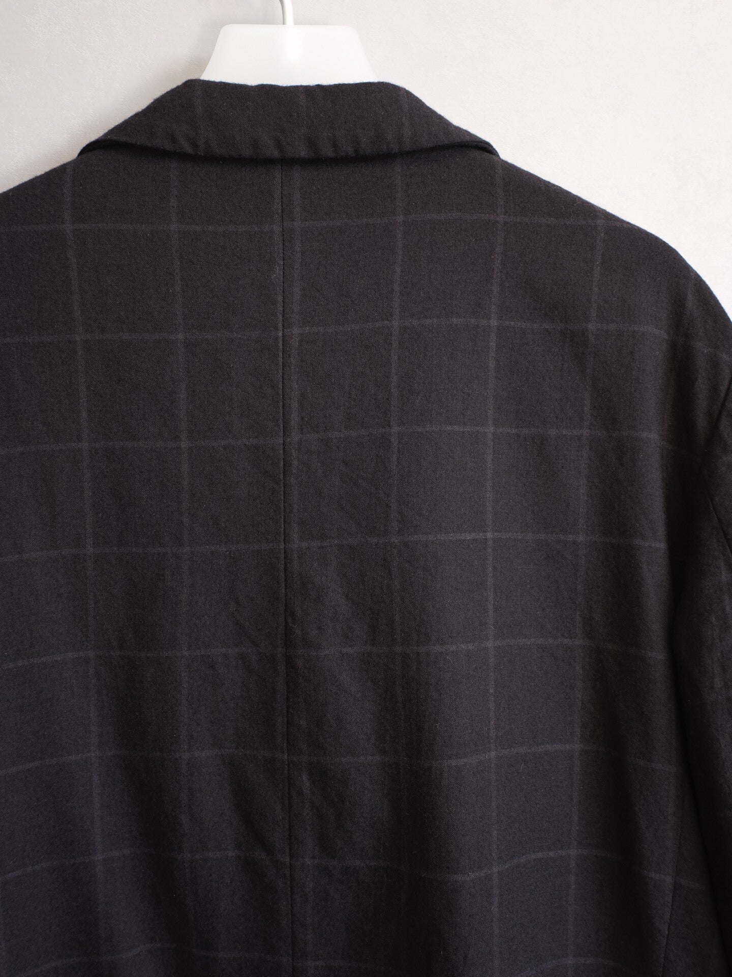 lightweight cashmere patterned coat