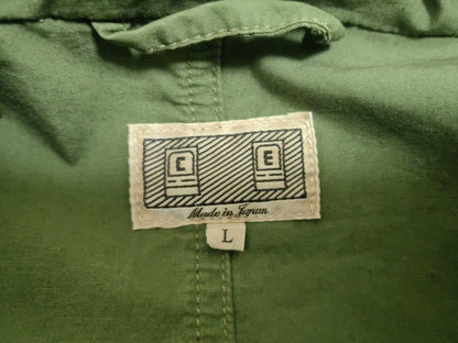 cavempt lightweight pullover jacket in green