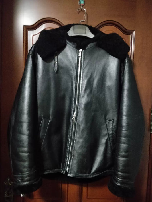 Bape Early Year Fur Leather Jacket
