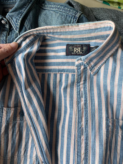 RRL Double RL Western Stripe Shirt