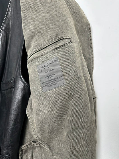 Yohji Yamamoto Pour Homme Dyed Felted Jacket