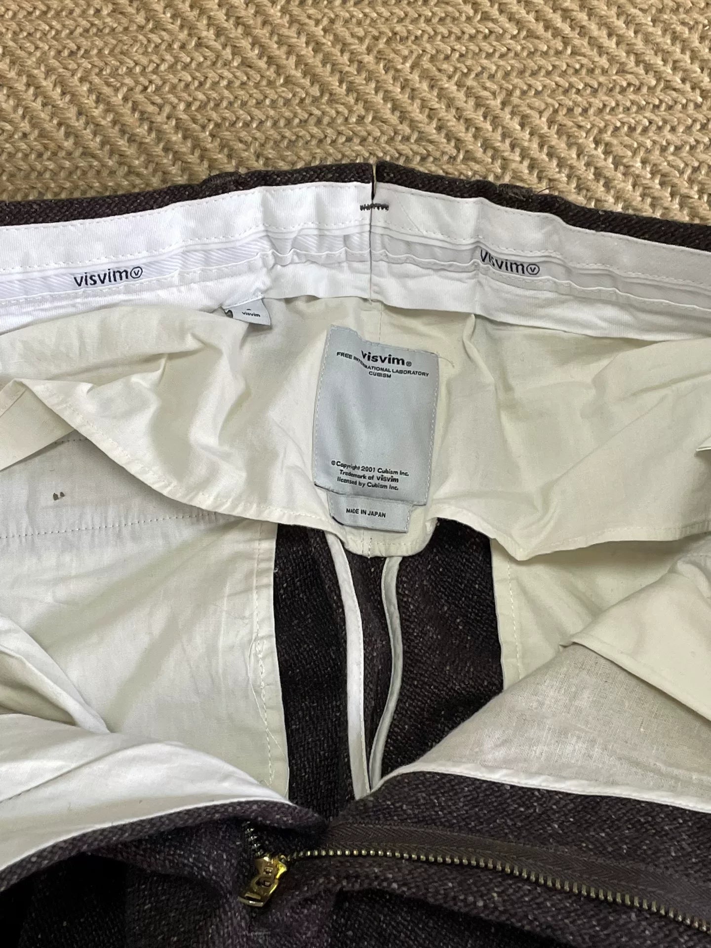 Visvim Cornell Slacks Melange Wool