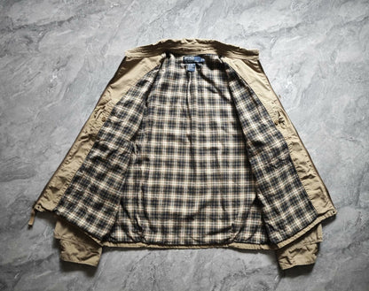 polo ralph lauren harrington jacket in beige