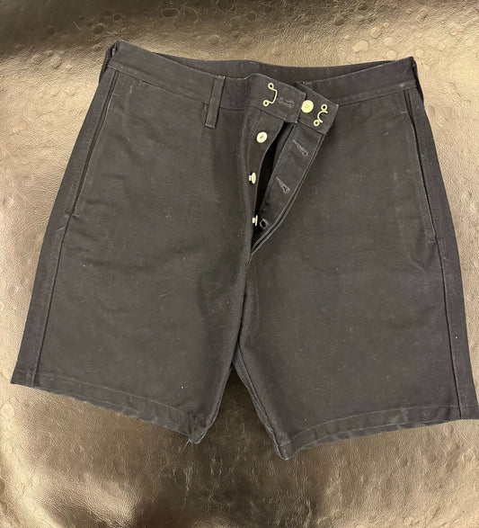 Visvim Washed Distressed Shorts