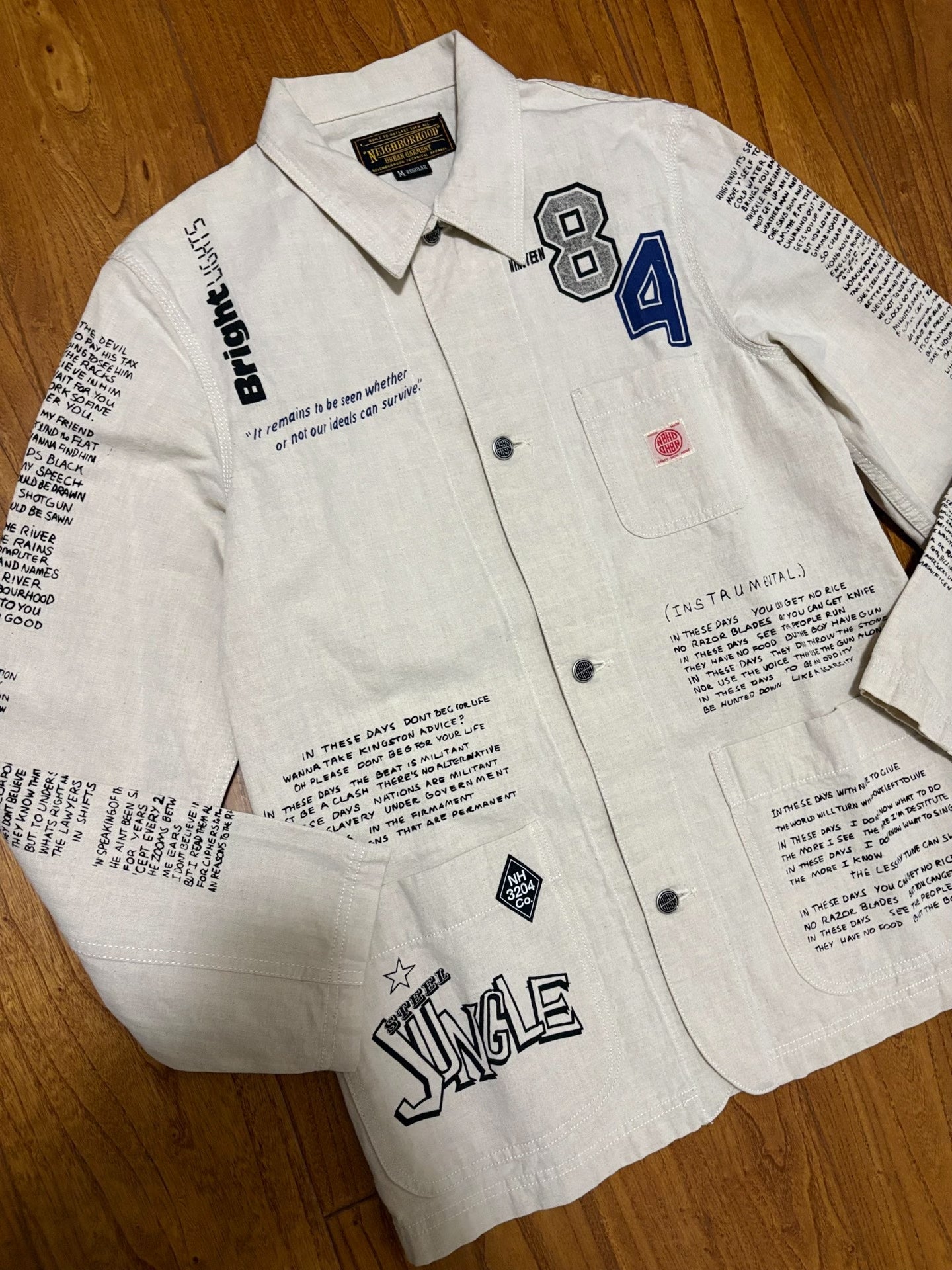 NEIGHBORHOOD Early Hand-Painted Shirt Jacket