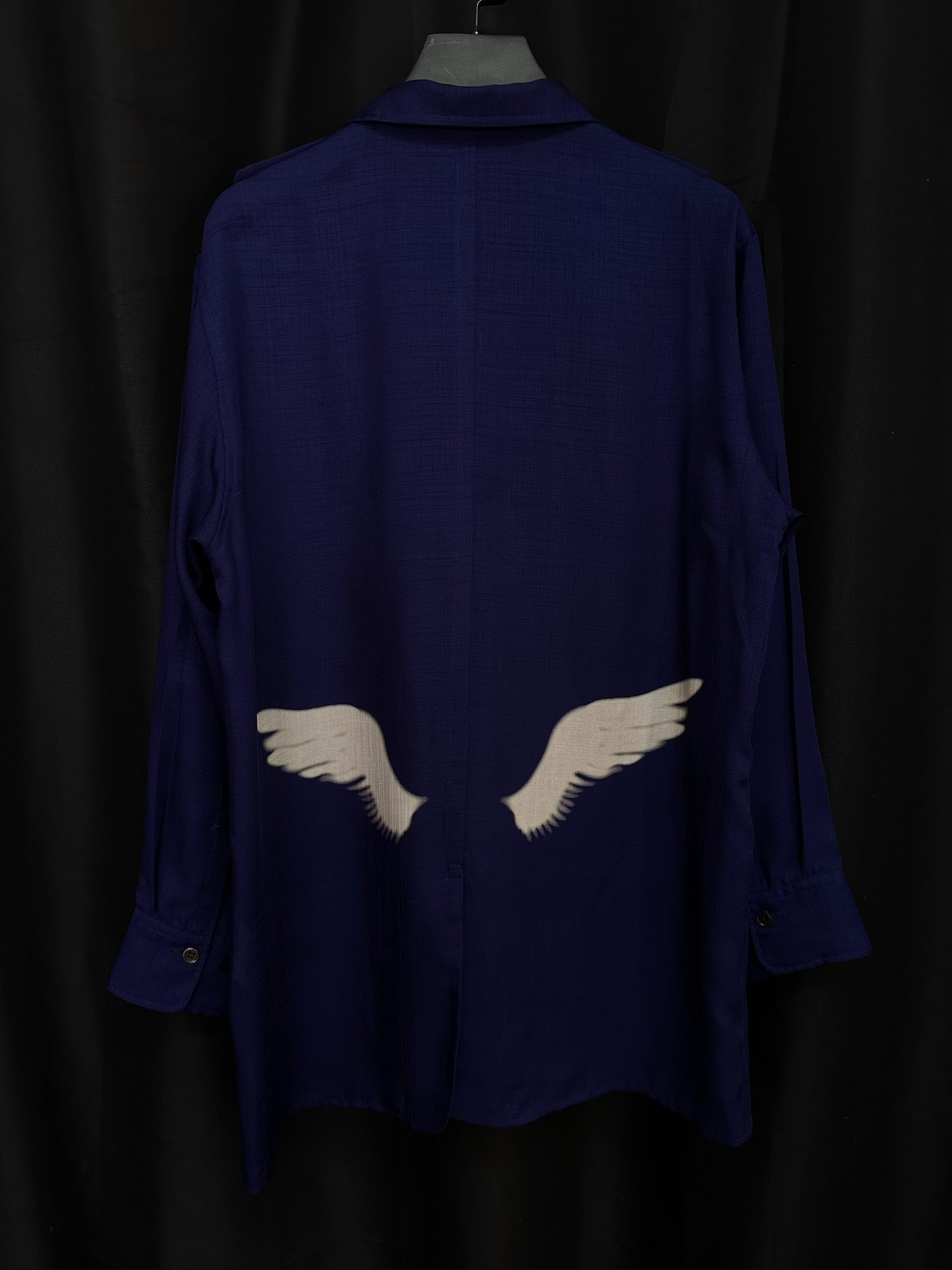 yohji yamamoto wings design outerwear jacket