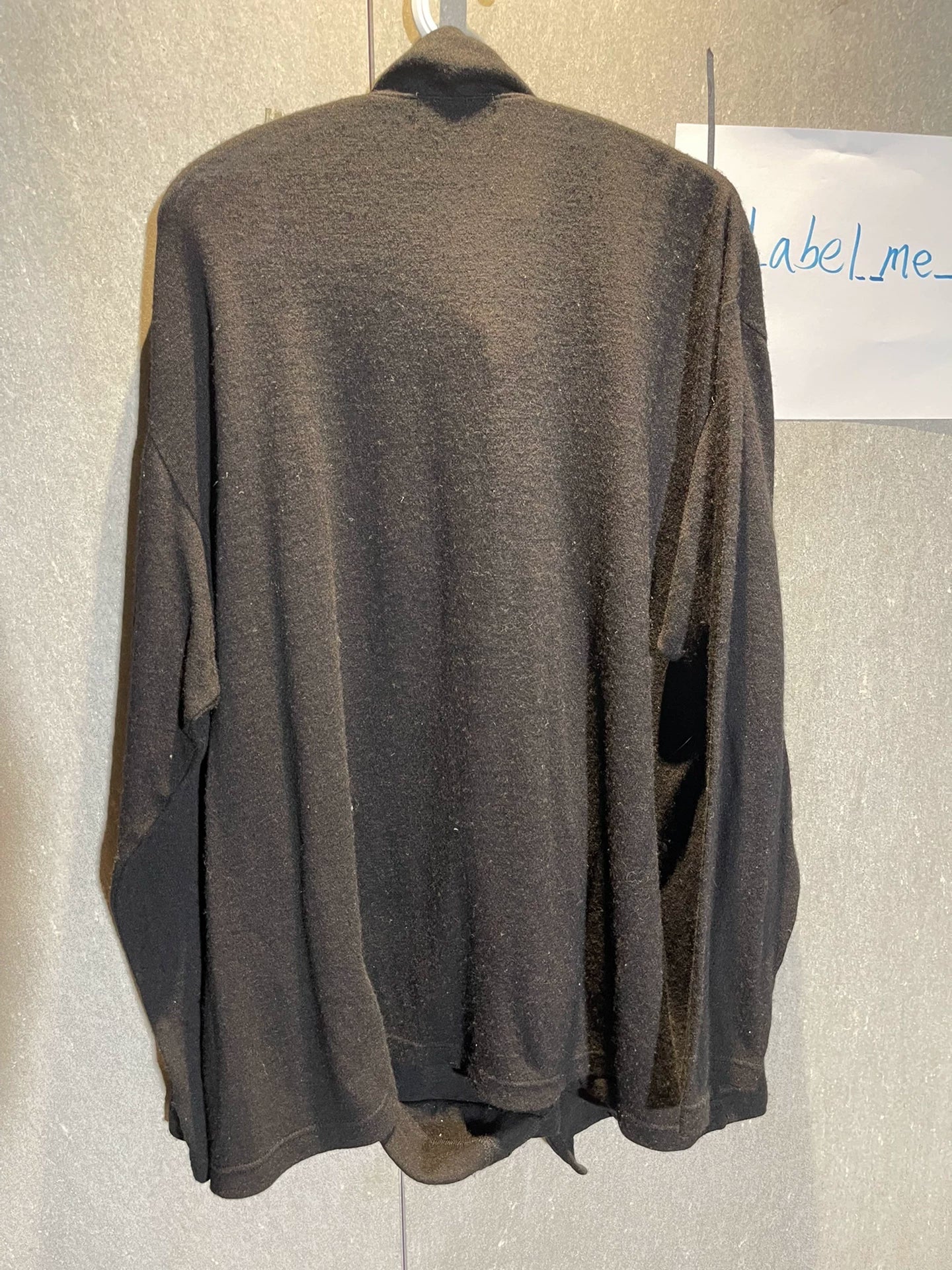 Yohji Yamamoto Tie Sweater Hoodie