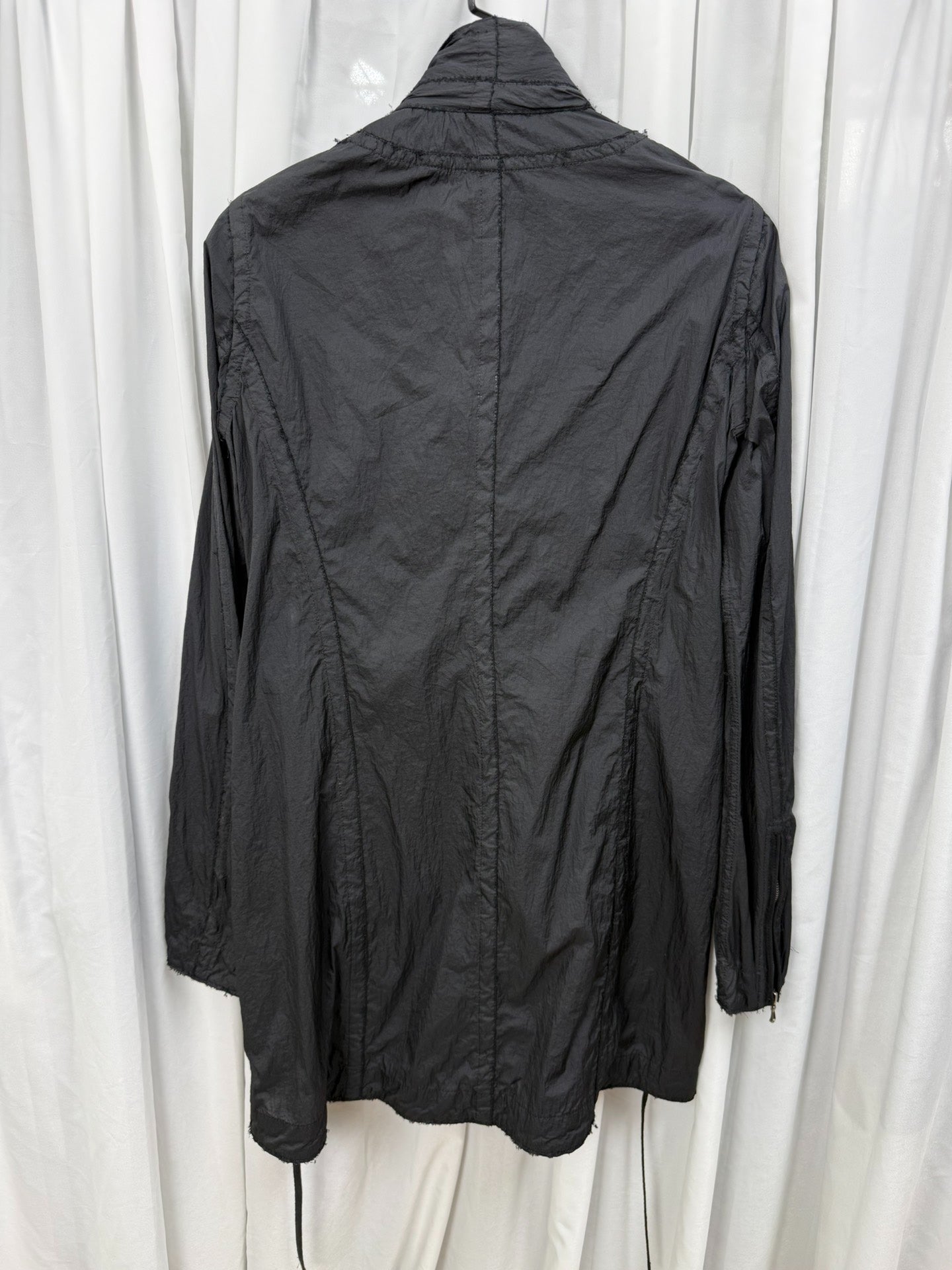 JULIUS 7 MA Sheer Distressed Jacket