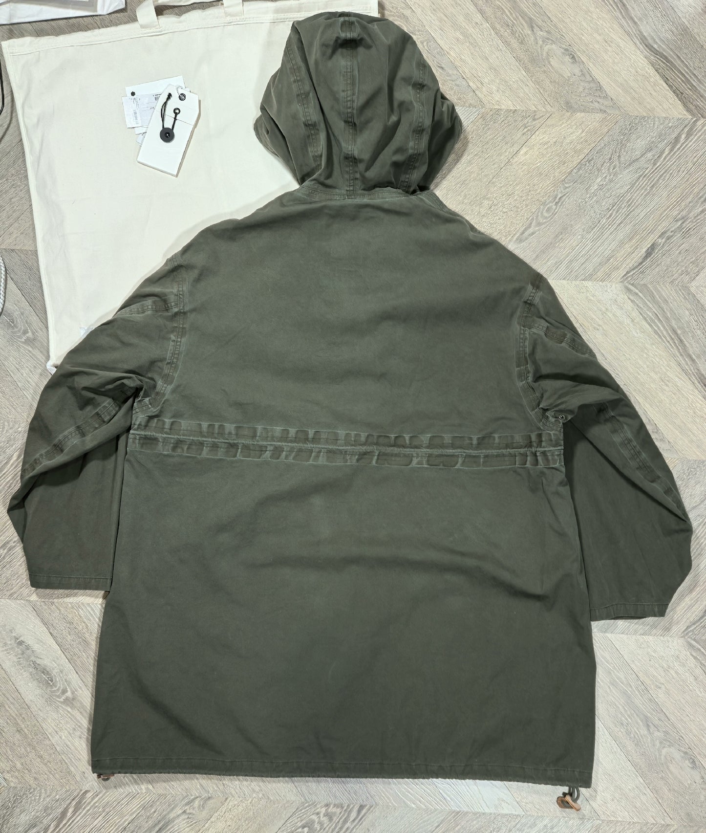 visvim chinook poncho in waterproof material