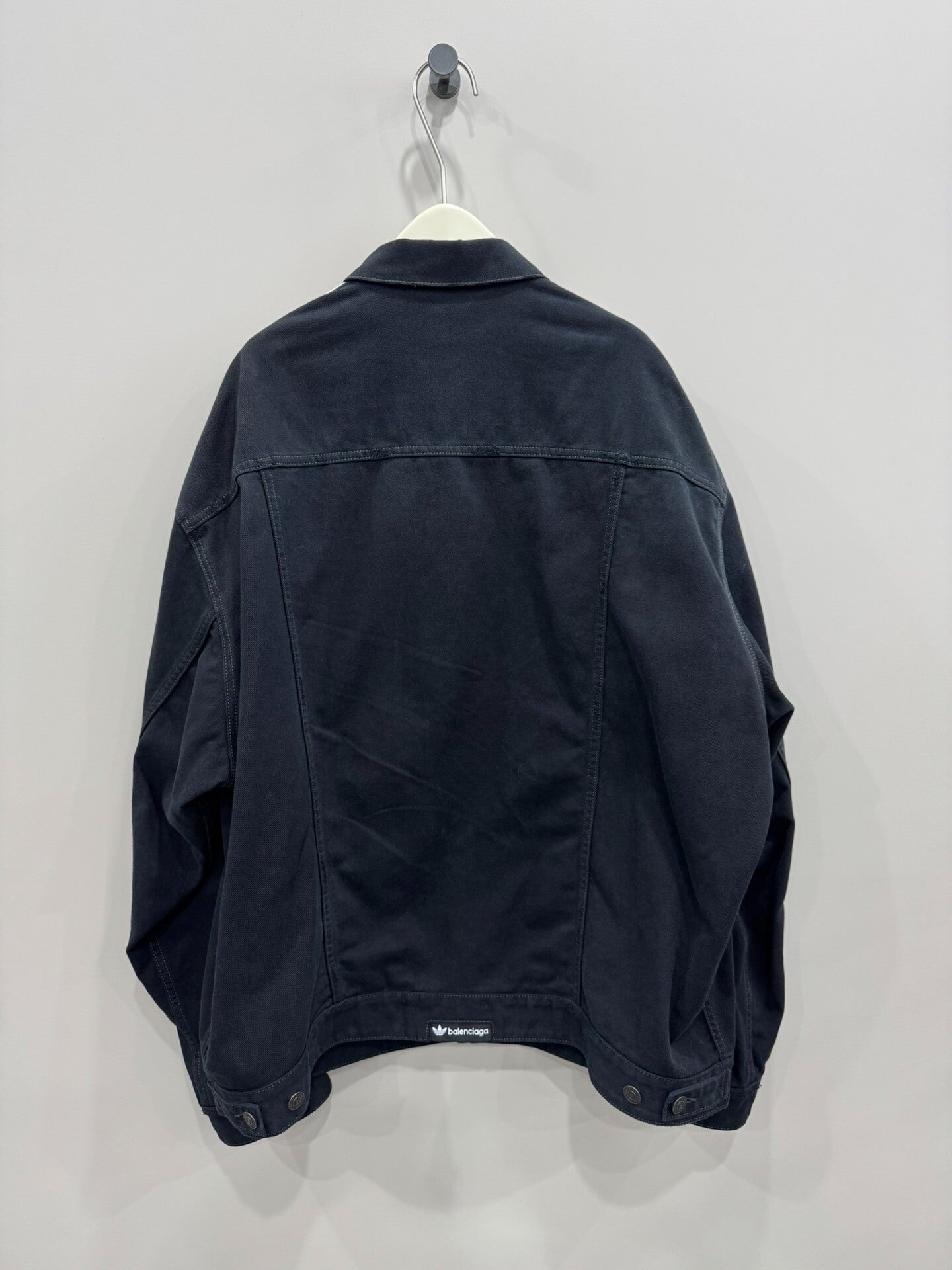 balenciaga adidas denim jacket size 2