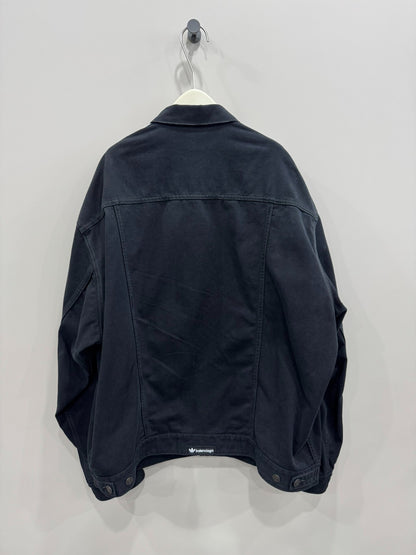 balenciaga adidas denim jacket size 2
