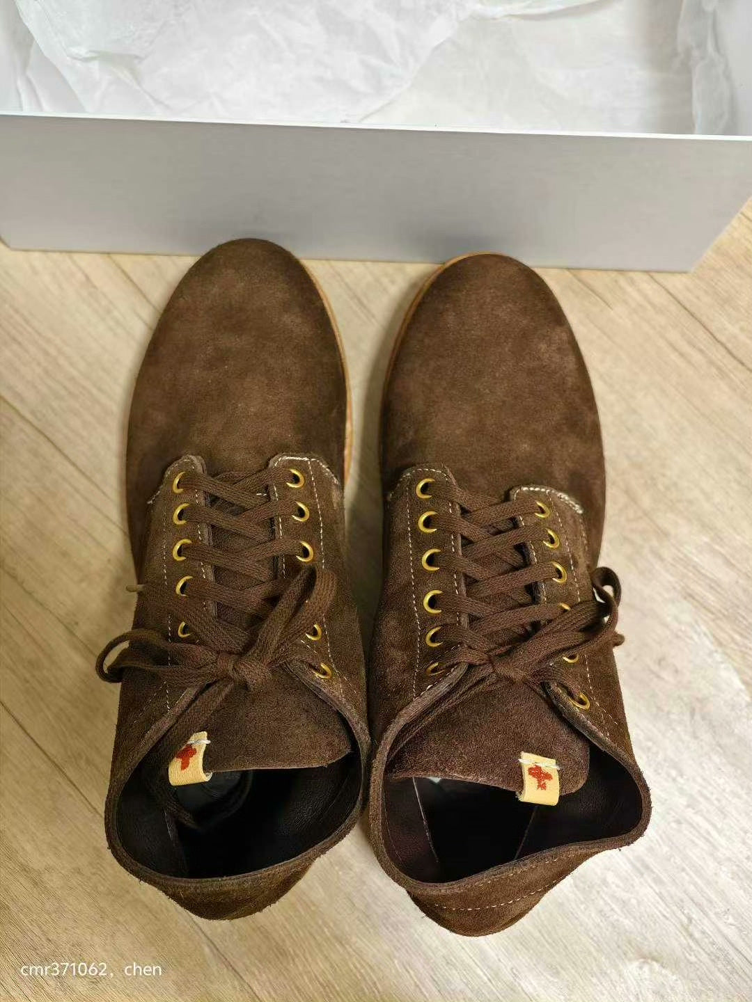 visvim 13AW Spot Brigadier Mid Folk Boots