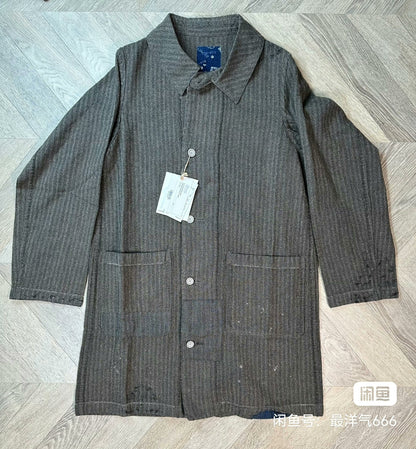 visvim monkey coat with unique textures and patterns