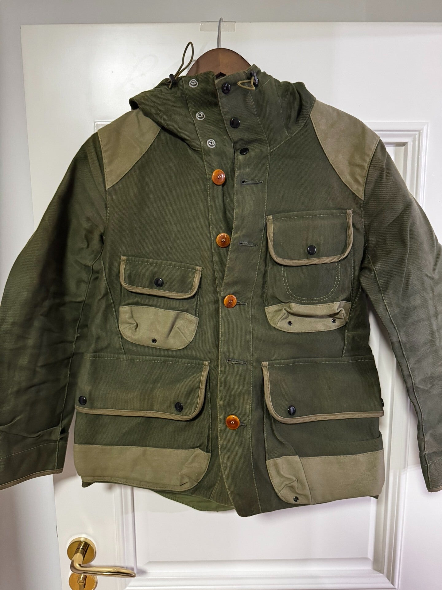 Vintage Freewheelers Green Wood Jacket