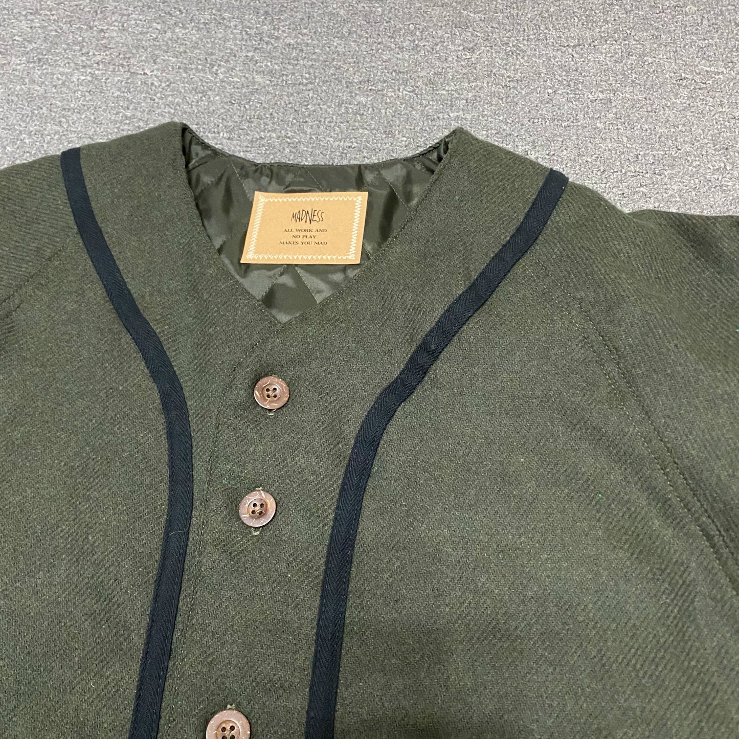 MADNESS 23AW Japan Wool-Lined Jacket