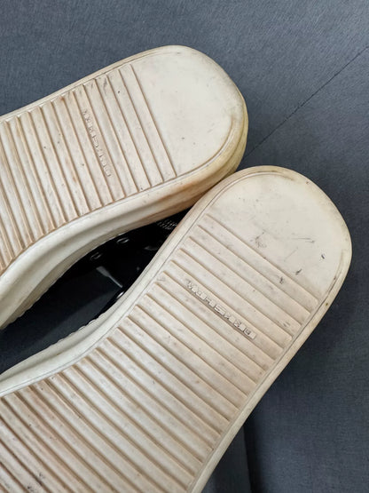 rick owens canvas high top sneakers size 40