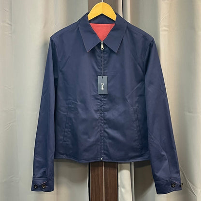 drake's reversible cotton jacket size uk36