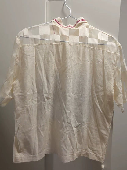 Kapital Zippered Sheer Polo Shirt